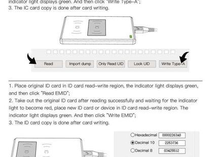 JAKCOM CD2 Access Control Proximity Card Duplicator RFID/ICID Card Reader Card Reader