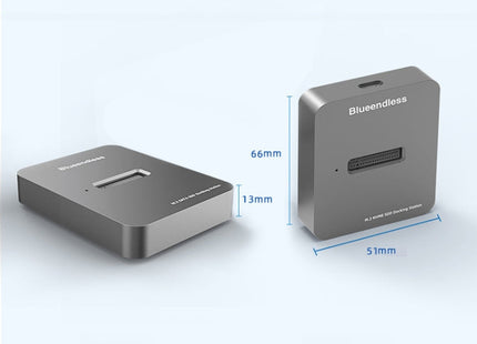 Blueendless M.2 NGFF / NVME Solid State Drive Bottom USB3.1 Notebook External SSD Mobile Hard Disk Socket, Style: SD01 (M.2 SATA Protocol)