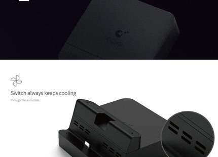Gulikit Portable Mobile Phone Docking Video Stand For Nintendo Switch, Docking Video Stand