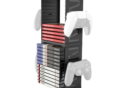 IPLAY Multi-Function Storage Bracket For Gamepad Card And Disc For PS4/PS5/XBOX/Switch, HBS-259