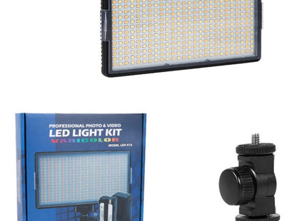 LED Stepless Adjustment Live Fill Light Reversible Photography Soft Light, 8 inch, 10 inch, 12 inch