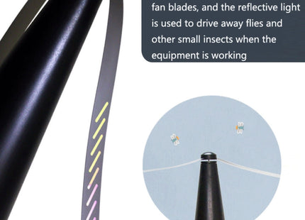 Outdoor Multi-Function Fan Leaf Fly Repeller Automatic Fly Trap Mosquito Repellent Fan