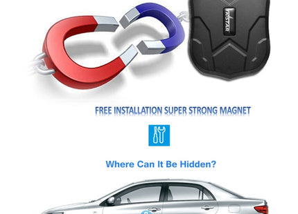 TK-905B Enhanced Version Strong Magnetic Adsorption Car 2G GPS Tracker