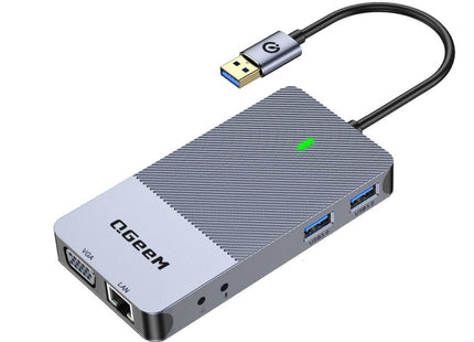 QGeeM 11 In 1 Multifunctional Type-C Extension HUB Adapter(  QG-D3908)
