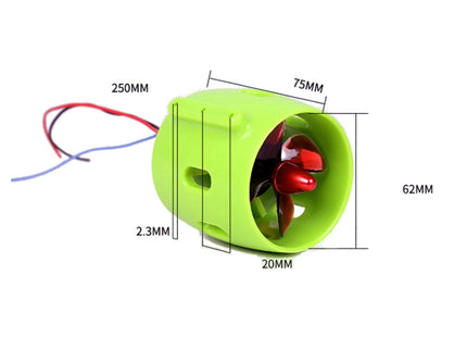 CCW Ship Model Underwater Propeller Waterproof Brushless Motor Underwater Robot, CCW