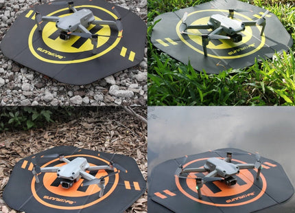 Sunnylife Drone Universal Double Sided Foldable Leather Helipad,Size:55 x 50cm, TJP08
