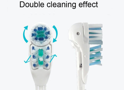 4-Piece Multi-Directional Electric Toothbrush Replacement Heads for Oral-B