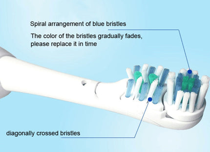 4-Piece Multi-Directional Electric Toothbrush Replacement Heads for Oral-B