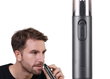 Detachable Washable Electric Nose Hair Trimmer(Black)