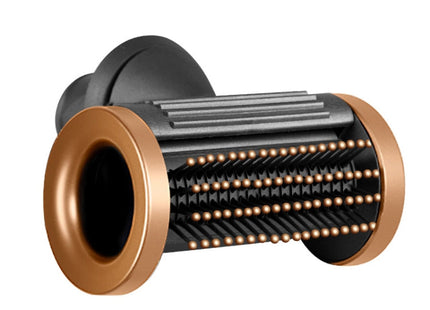 For Dyson Hair Dryer Nozzle Smooth Flyaway Attachment(Copper Nickel Color)