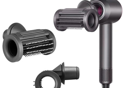For Dyson Hair Dryer Nozzle Smooth Flyaway Attachment(Copper Nickel Color)
