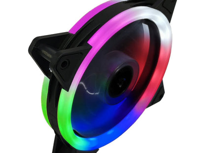COOLMOON 12cm Dual Aperture Computer Mainframe Chassis Dual Interface Fan