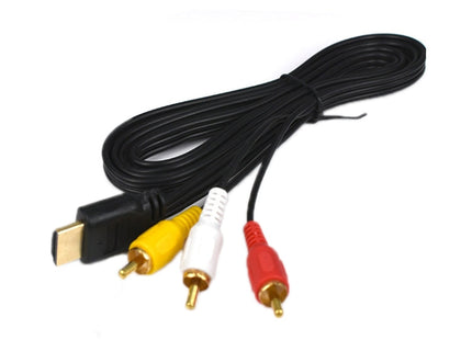 HDMI To AV/3RCA TV Audio Video Cable(1.5m)
