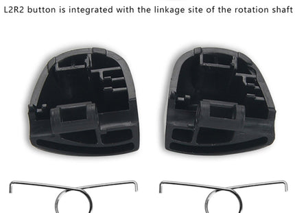 PS5 DualSense V2 R2 L2 L1 Button & Spring Replacement Set