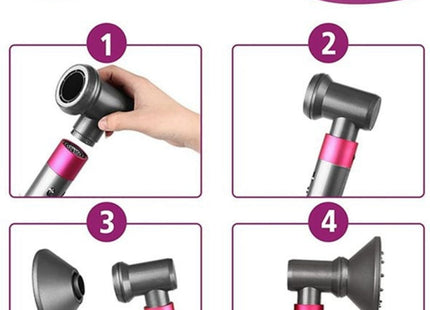 For Dyson Hair Dryer Airwarp Diffusion Nozzle Attachment Replacement Accessories Without Adapter