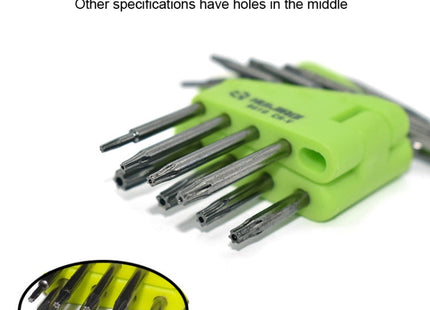 HUIJIAQI Hexagon Torx Screwdriver Spanner Multifunction Combination Tool, 8pcs/set