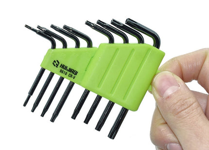 HUIJIAQI Hexagon Torx Screwdriver Spanner Multifunction Combination Tool, 8pcs/set