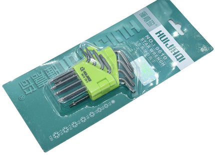 HUIJIAQI Hexagon Torx Screwdriver Spanner Multifunction Combination Tool, 8pcs/set