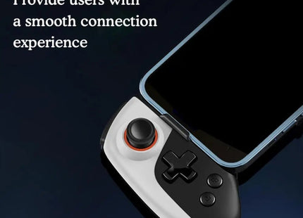 Mobile Phone Gaming Controller with Cooler & 2 Back Button Macro Programmable, JK02 Black