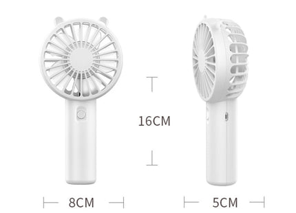 Mini USB Handheld Fan Rechargeable Portable Desktop Phone Holder