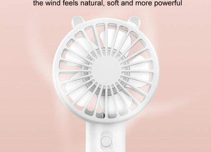 Mini USB Handheld Fan Rechargeable Portable Desktop Phone Holder