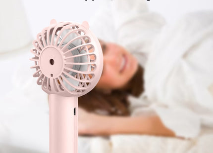 Mini USB Handheld Fan Rechargeable Portable Desktop Phone Holder