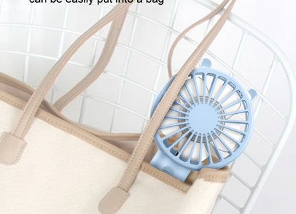 Mini USB Handheld Fan Rechargeable Portable Desktop Phone Holder
