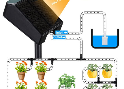 Smart Automatic Solar Timed Wireless Controlled Watering Device
