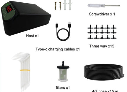 Smart Automatic Solar Timed Wireless Controlled Watering Device