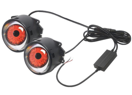 3-Inch Car Motorcycle LED Demon Eye Light Modification, For Two