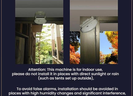Wireless Infrared Sensor Split Supermarket Welcome Doorbell, Infrared Sensor Doorbell