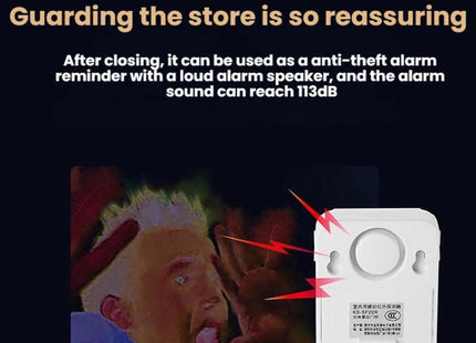 Wireless Infrared Sensor Split Supermarket Welcome Doorbell, Infrared Sensor Doorbell