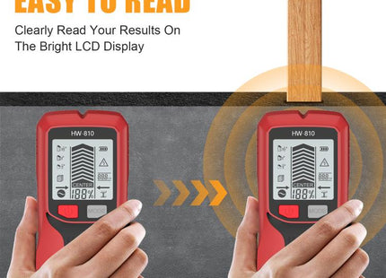 Multifunctional Wall Stud Wire Metal Detector