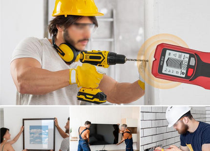 Multifunctional Wall Stud Wire Metal Detector