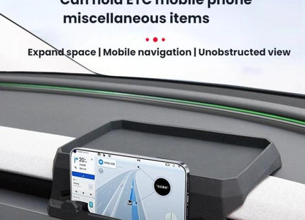 For Tesla 2024+ Model 3 Highland Dashboard Tissue Storage Tray