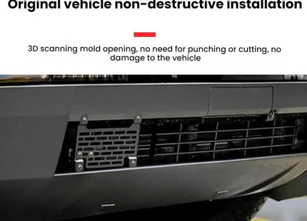 For Tesla Cybertruck Quick-Release Punch-Free US License Plate Frame