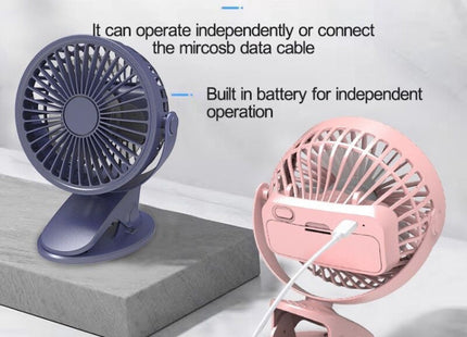 Desktop Portable USB Mini Clip Fan