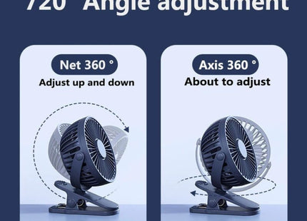 Desktop Portable USB Mini Clip Fan