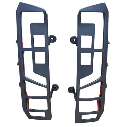 For Volkswagen Crafter Rear Light Guards - Hammerite Ultimate Matte Black (2018 Onwards)