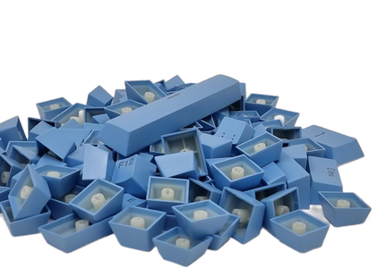 TKC ABS Blue Double Shot Keycaps