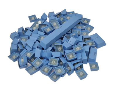 TKC ABS Blue Double Shot Keycaps