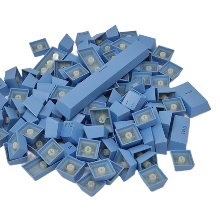 TKC ABS Blue Double Shot Keycaps