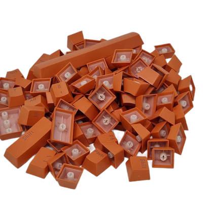 ABS Keycaps Full Size Orange