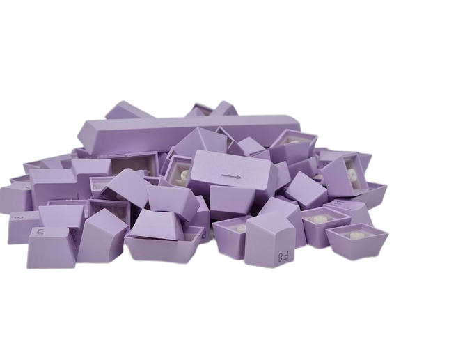 TKC ABS Purple Double Shot Keycaps