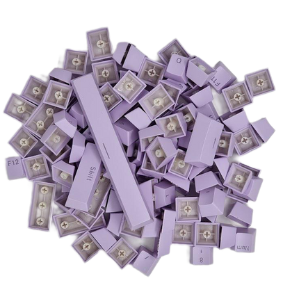 TKC ABS Purple Double Shot Keycaps