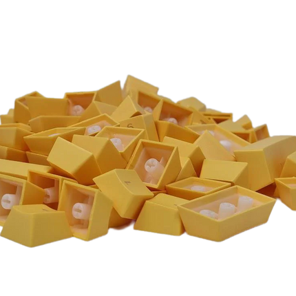 ABS Keycaps Full Size Yellow