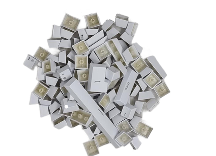 TKC ABS White Double Shot Keycap