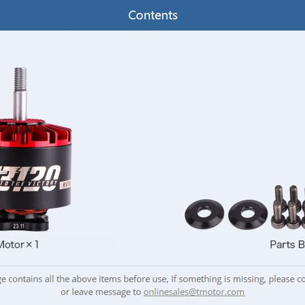 TMotor V3120 Cinematic FPV Motor