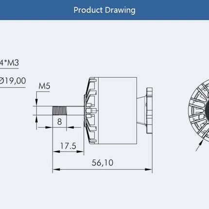 TMotor V3120 Cinematic FPV Motor