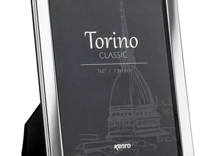 Kenro Torino Classic 6x4 Photo Frame - Silver